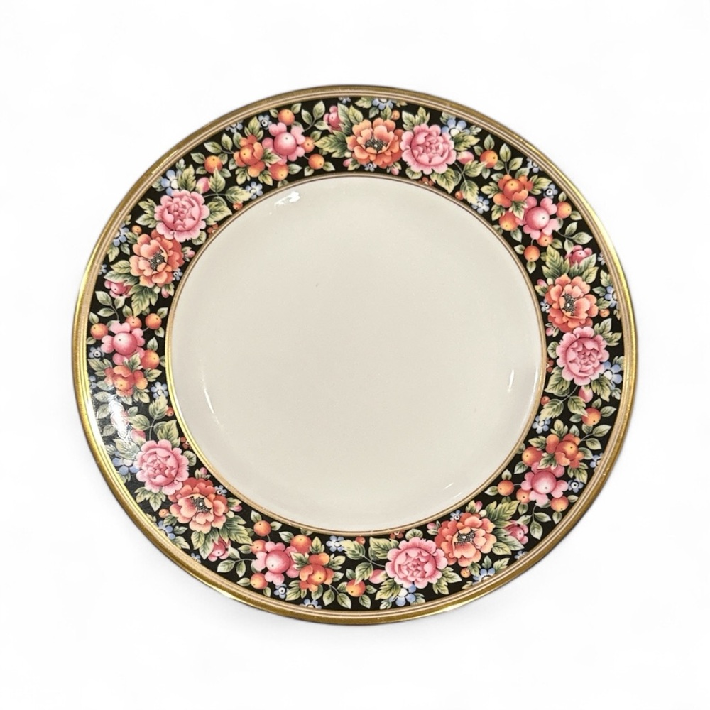 Wedgewood 8" Salad Plate Clio Floral Replacement Bone China Vintage